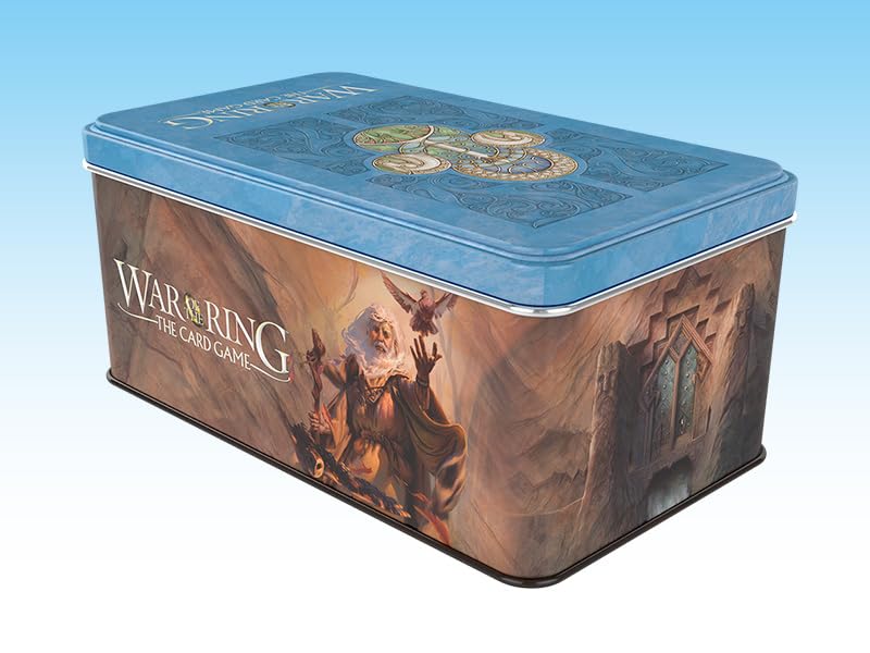 Ares Games War of the Ring The Card Game - Free Peoples Card Box and Sleeves (Radagast version