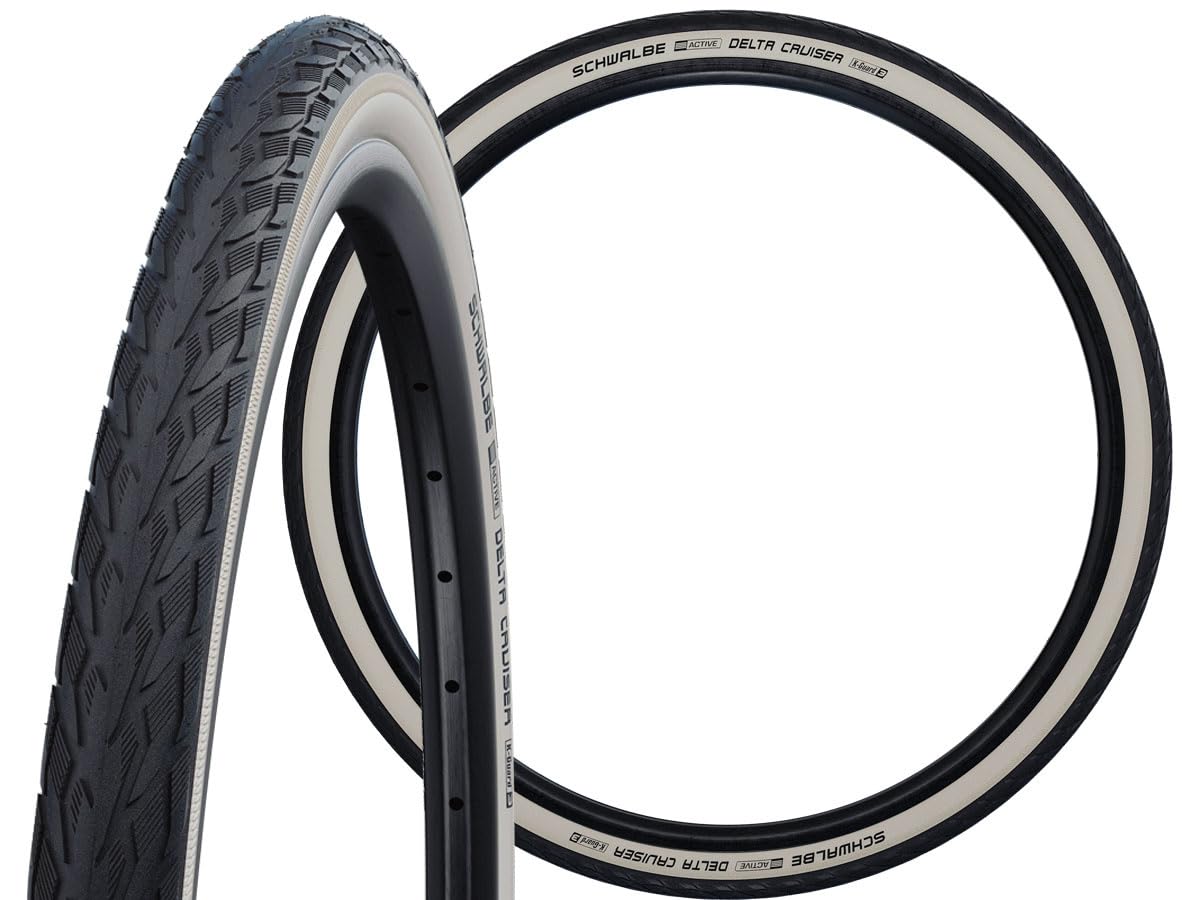 DELTA CRUISER PLUS, 26X 1 3/8 WHITEWALL-REFLEX