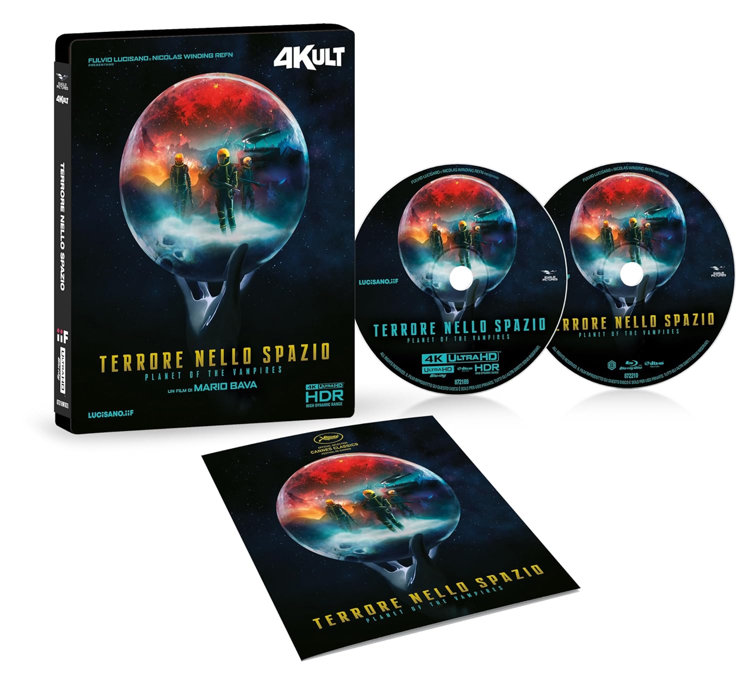 Terrore Nello Spazio - "4Kult" (Bd 4K + Bd Hd)