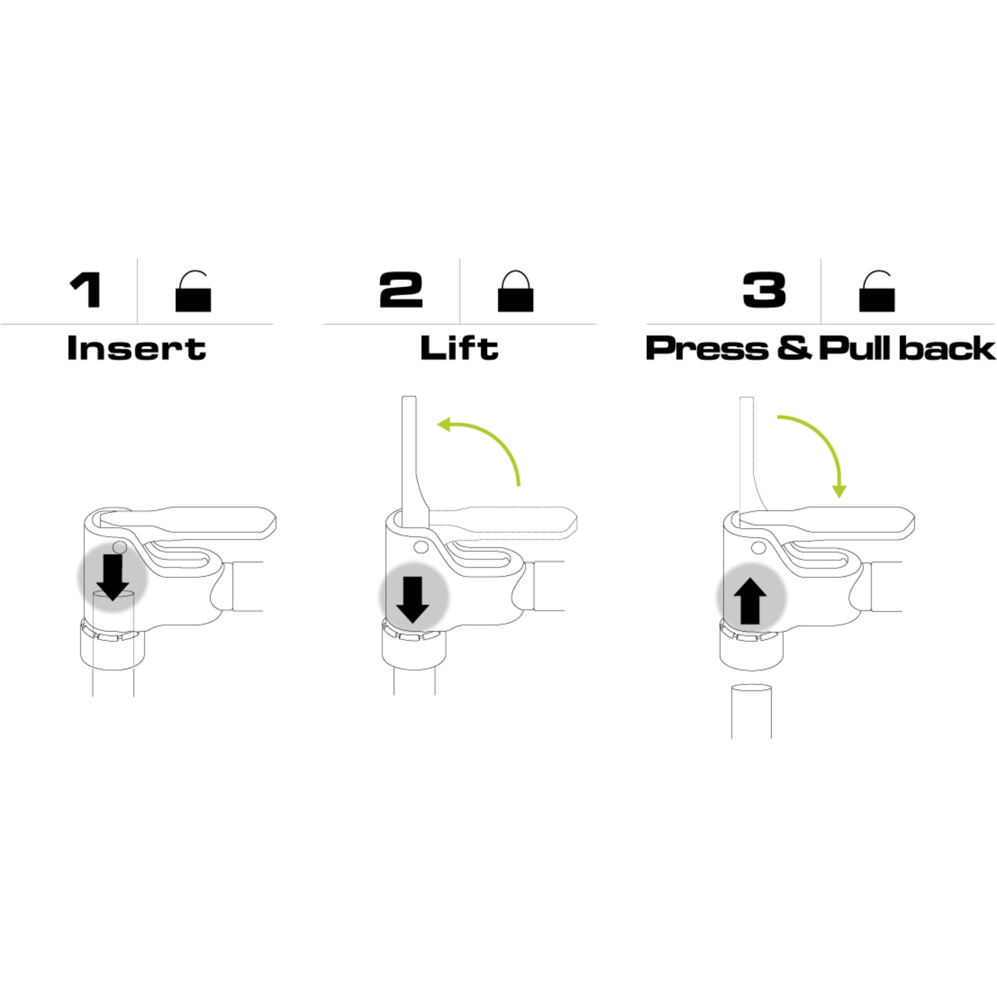 Birzman The Pump with Flick-It ll