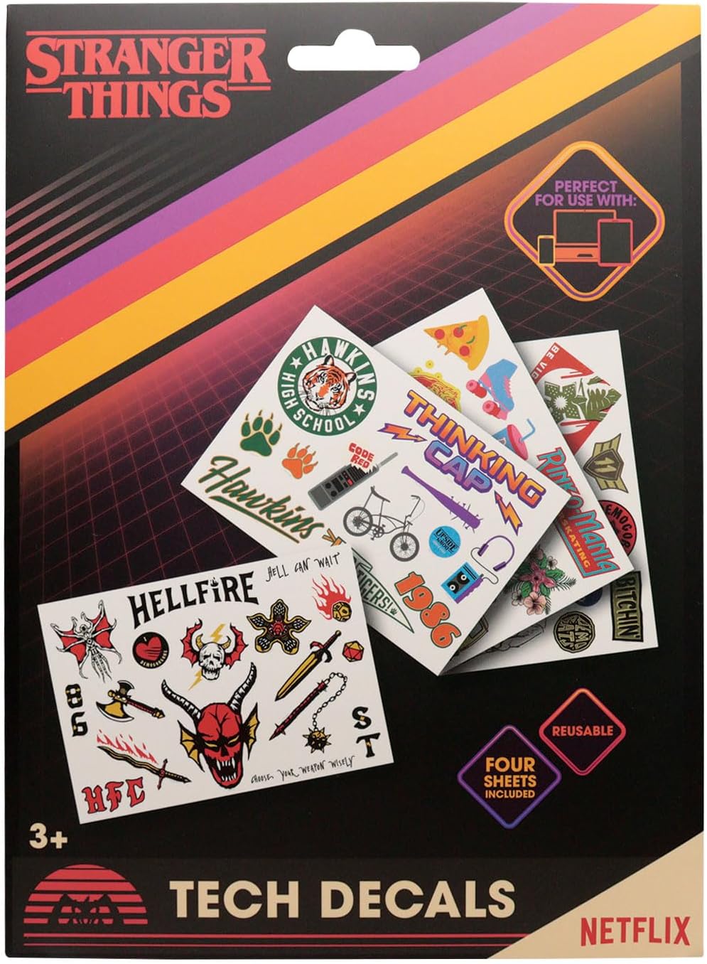 Stranger Things Tech Decals