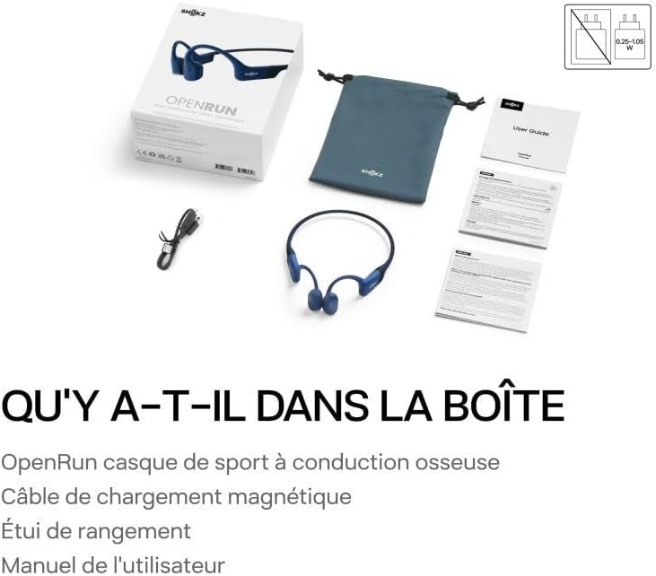 SHOKZ OpenRun Blue USB-C (SZ-HEA-0131