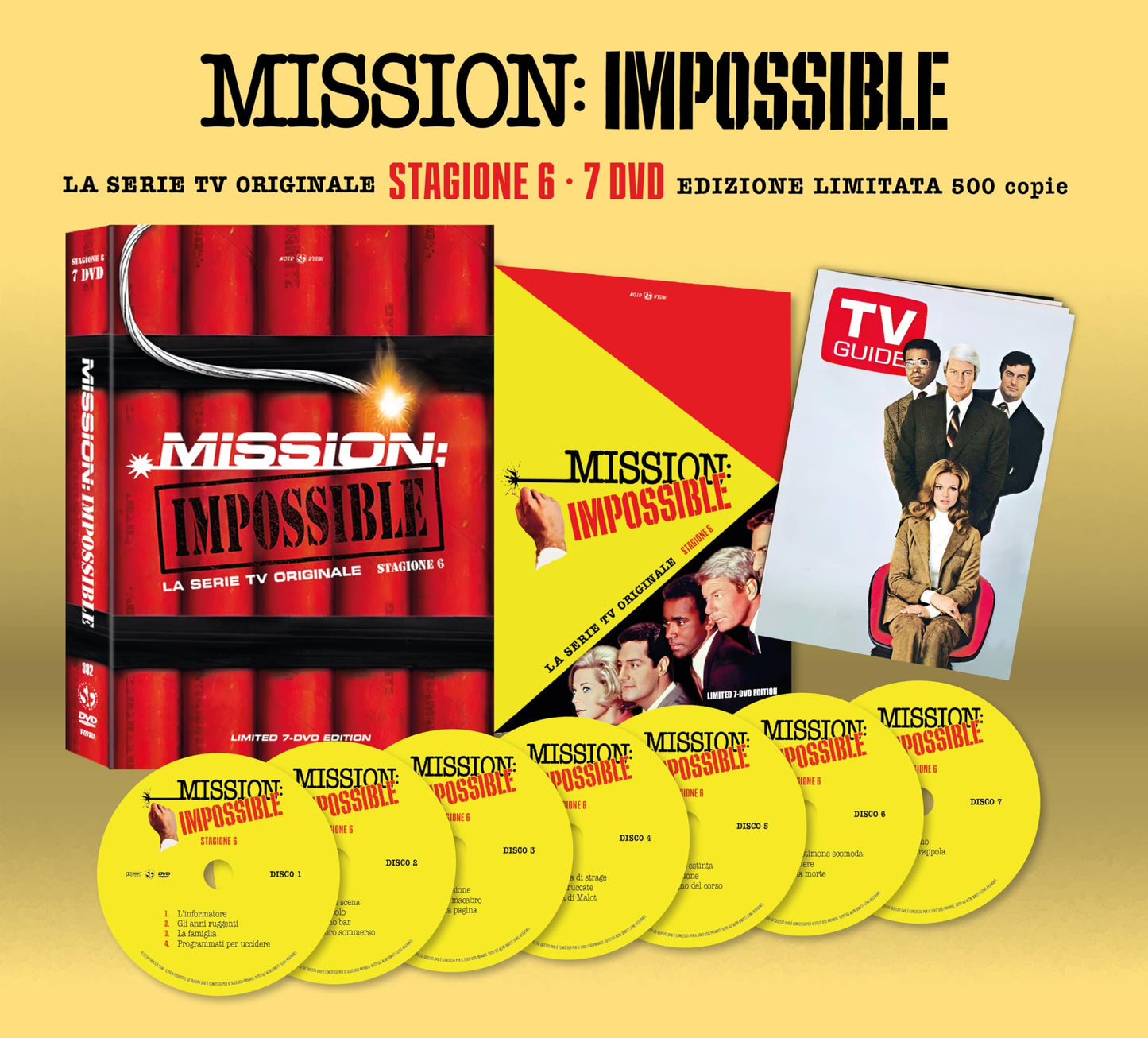 Mission: Impossible - Serie Tv - Stagione 06 (7 Dvd) (Limited Edition 500 Copie) - (Italian Import)