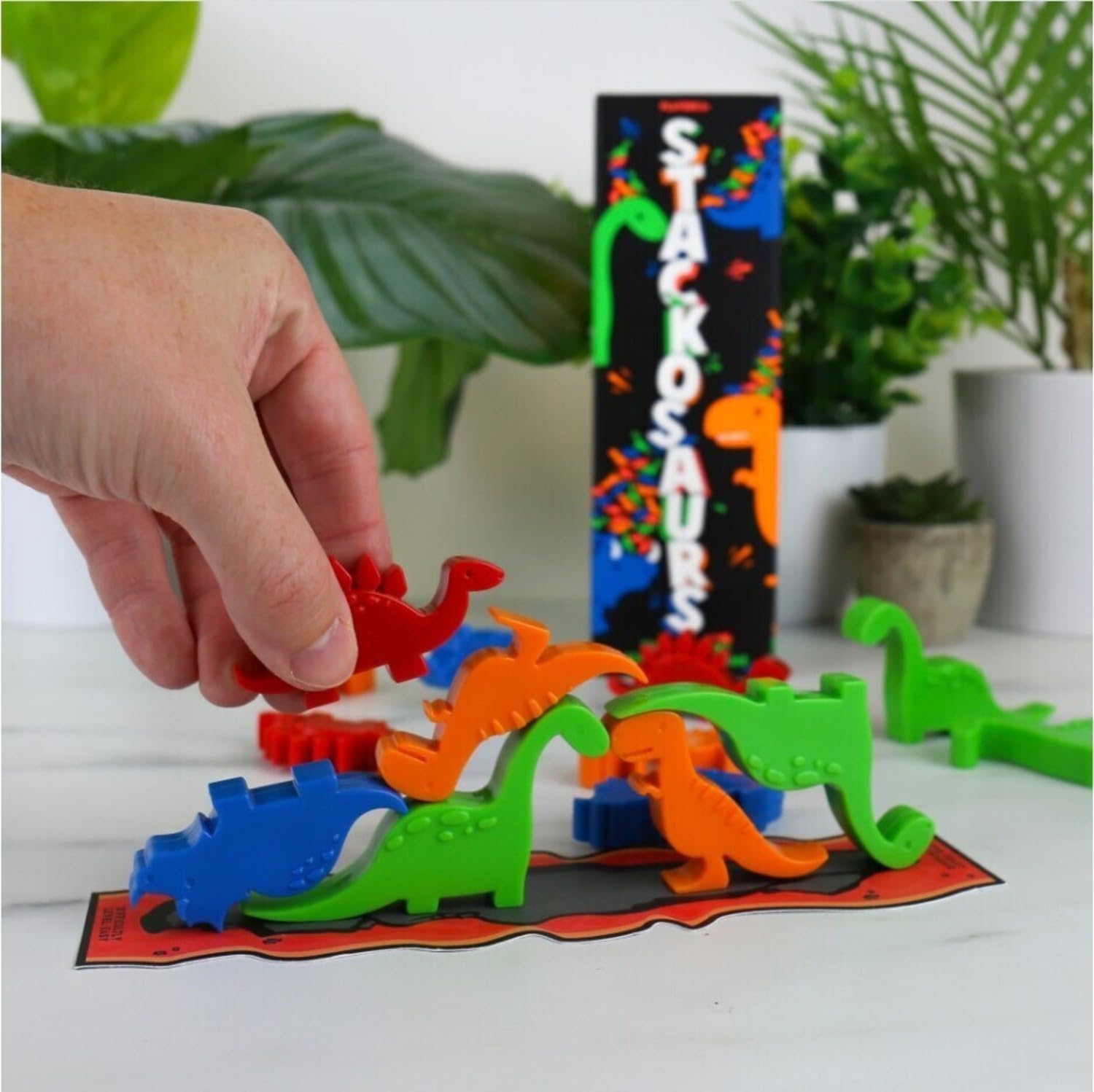 Gift Republic Stackosaurs Stacking game Multicolor Standart