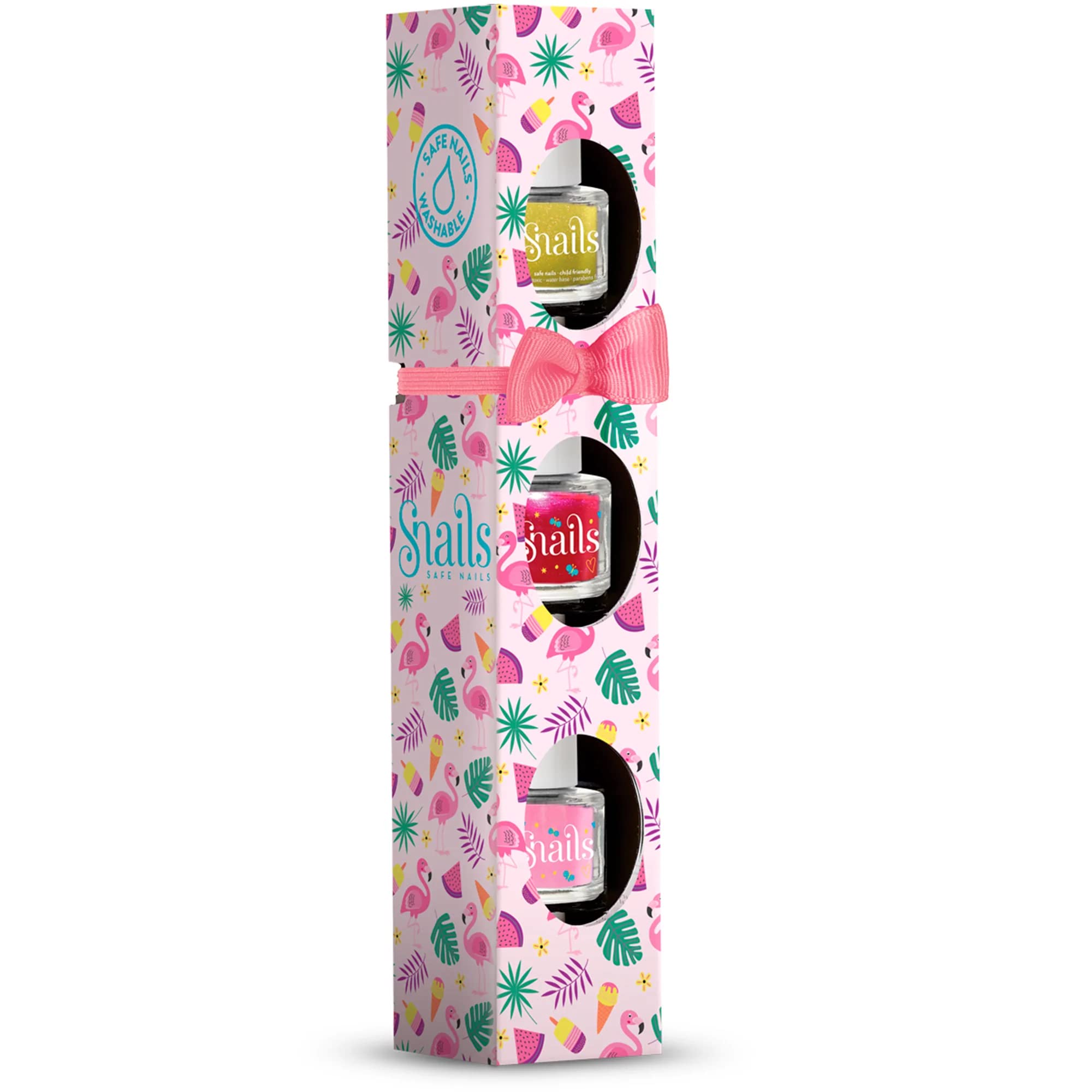 Snails - Mini 3 Pack Nail Polish - Flamingo (G0636)