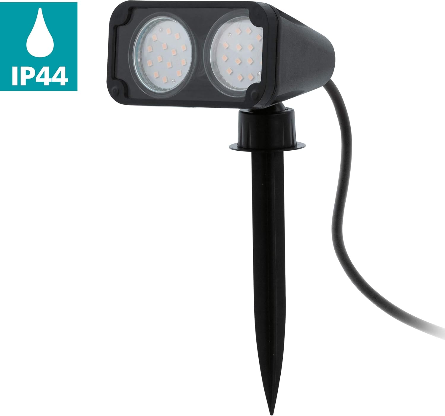 Eglo - Nema 1 Outdoor Spot W/Spike - Black