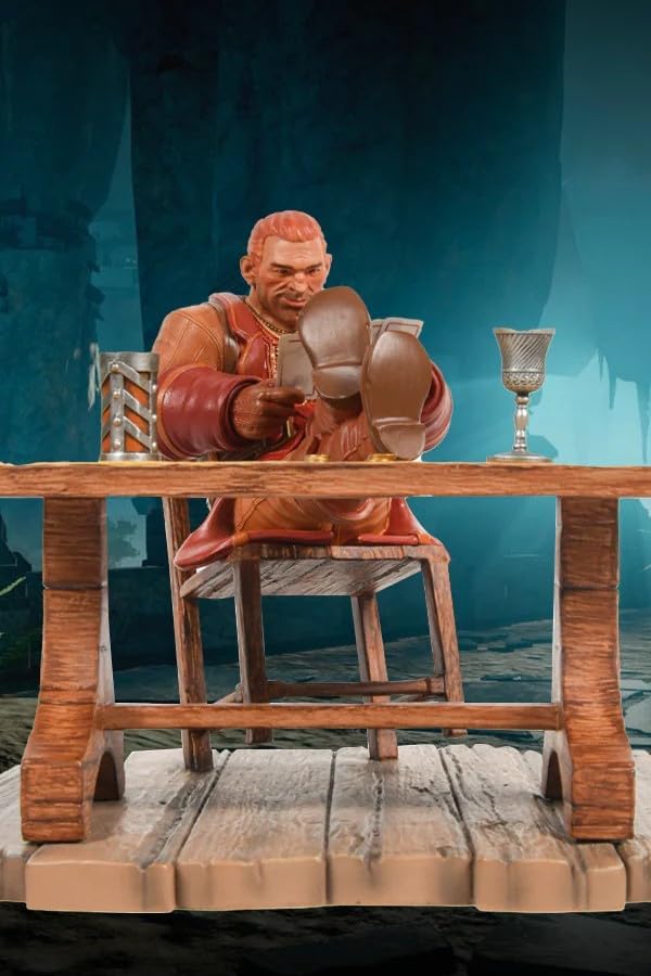 DEVplus Dragon Age Varric Tethras The Sun, Tarotkarten-Statue