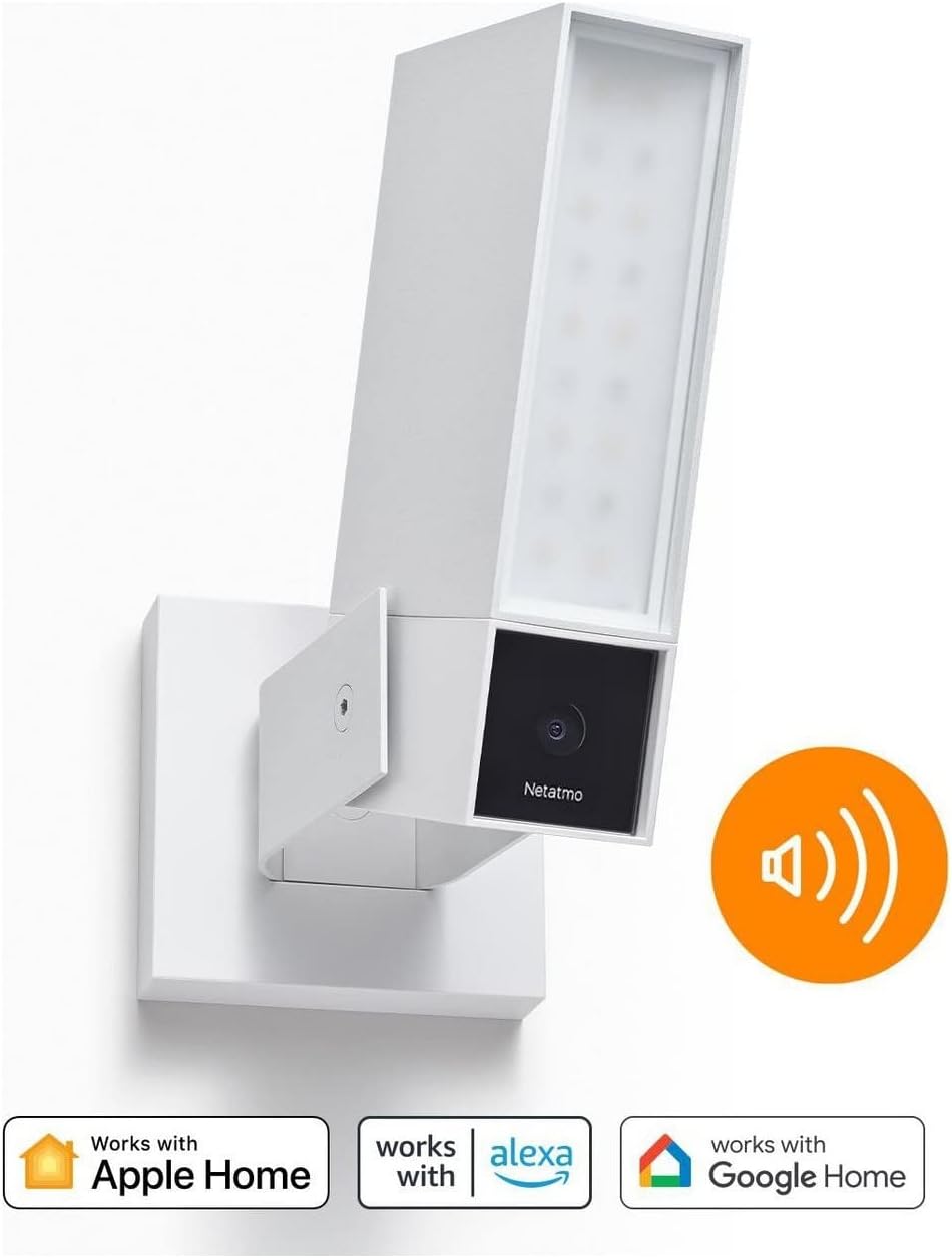 Netatmo - Presence Smart Outdoor Camera With Siren White