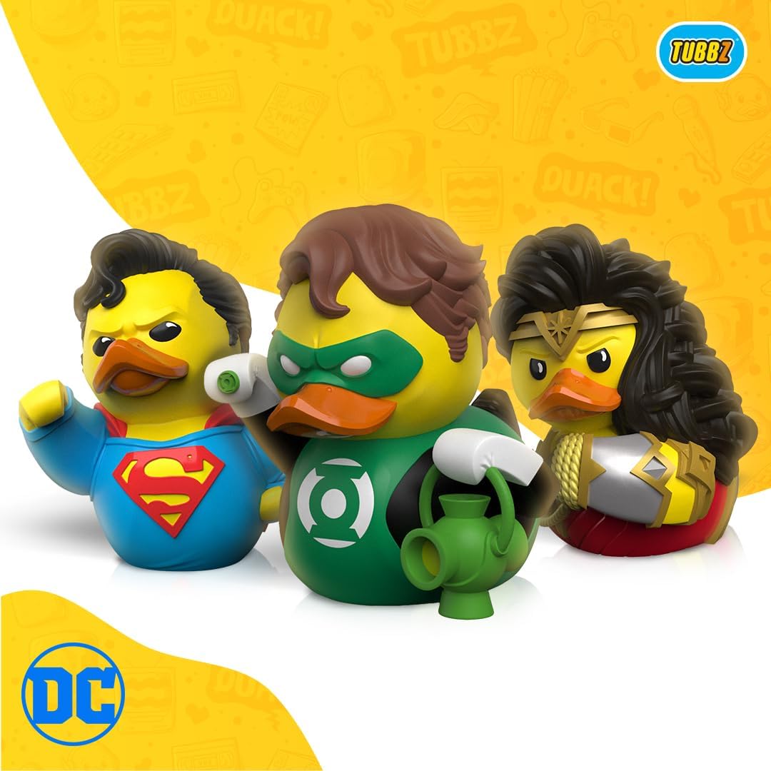 TUBBZ Boxed Edition Superman Collectible Vinyl Rubber Duck Figure - Official DC Comics Merchandise - Comics, TV, Movies & Video Games