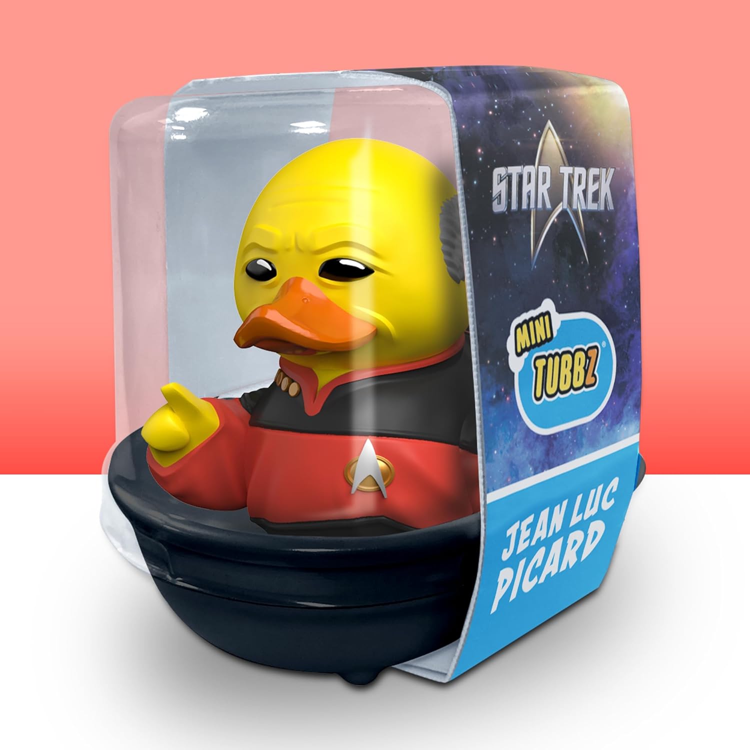 TUBBZ Mini Jean-Luc Picard Collectible Vinyl Rubber Duck Figure - Official Star Trek Merchandise - Sci-Fi TV, Movies & Video Games