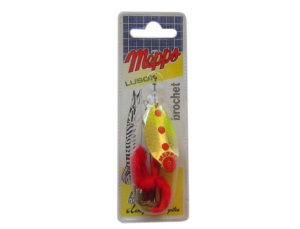 Mepps Mepps Lusox Fluo Y/G Size 2