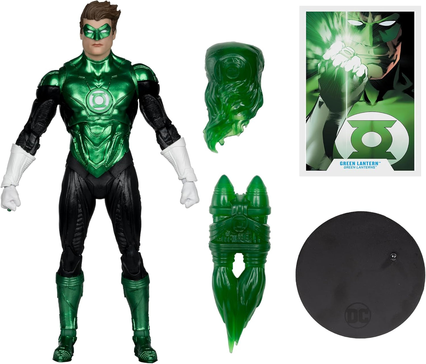 McFarlane DC Multiverse Green Lantern (Hal Jordan) Gold Label 7in Action Figure Toys