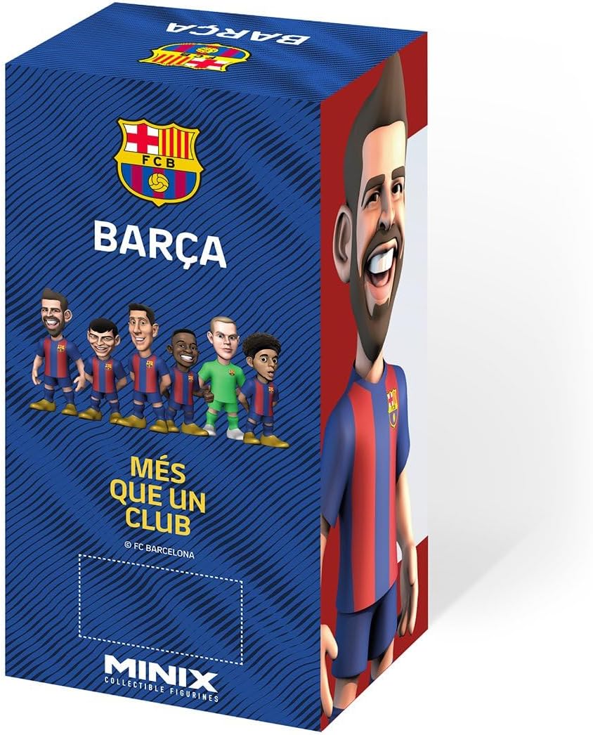 MINIX - FC Barcelona - Piqué 3 - #106 - Collectible Figure 12 cm