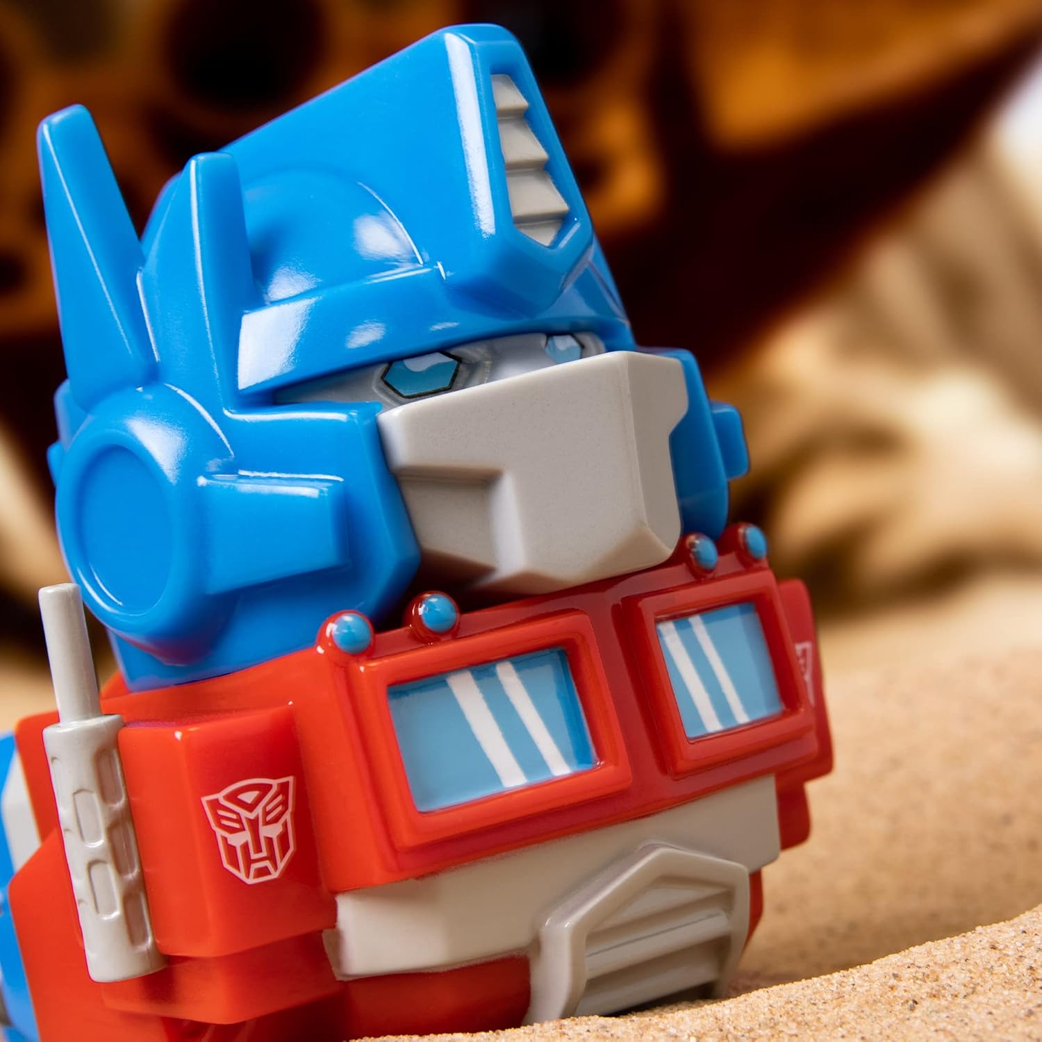 TUBBZ Boxed Edition Optimus Prime Collectible Vinyl Rubber Duck Figuur - Officiële Transformers Merchandise - Sci-Fi films, tv en videogames
