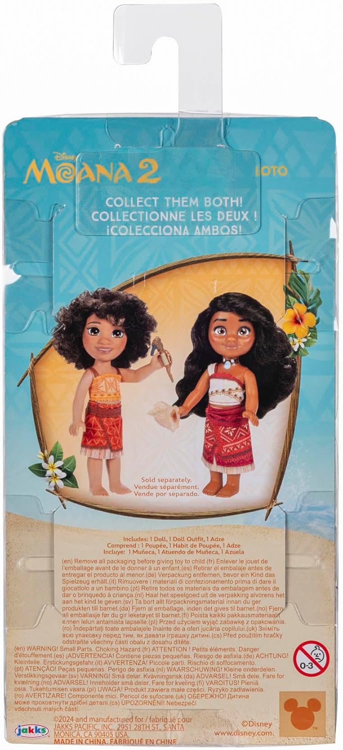 Disney 's Moana 2 Loto Petite Puppe, 15,2 cm