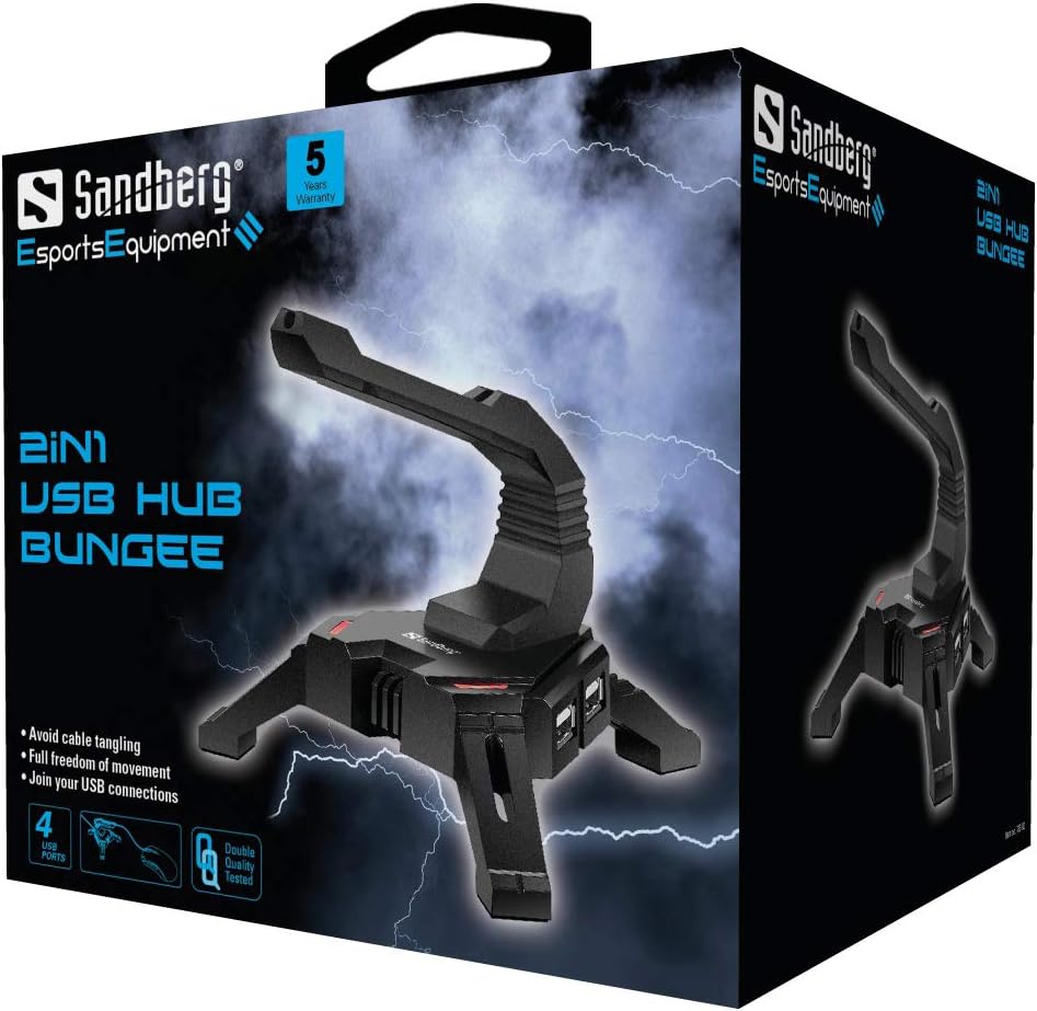 Sandberg - 2In1 Usb Hub Bungee