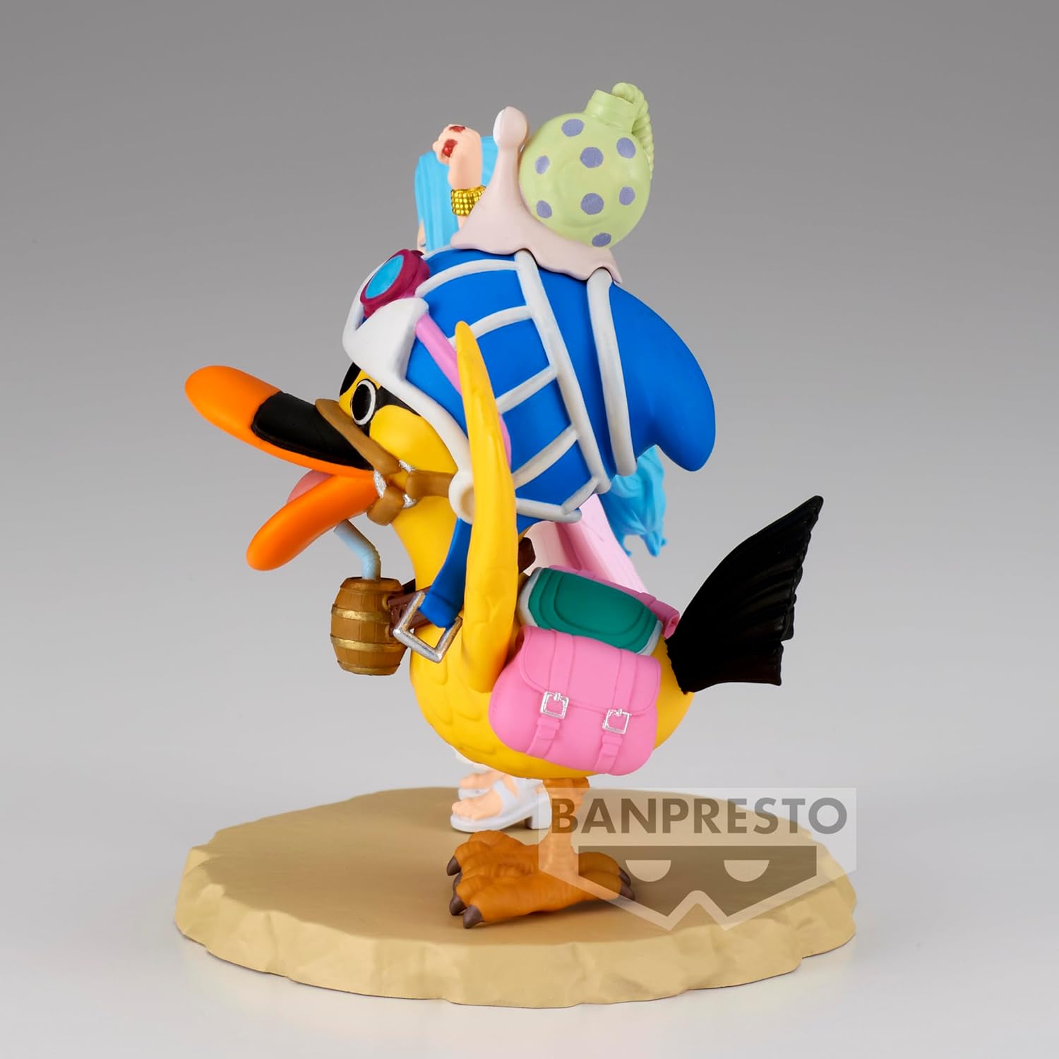 Banpresto - One Piece - Log Stories - Nefertari Vivi & Karoo, Bandai Spirits World Collectable Figure