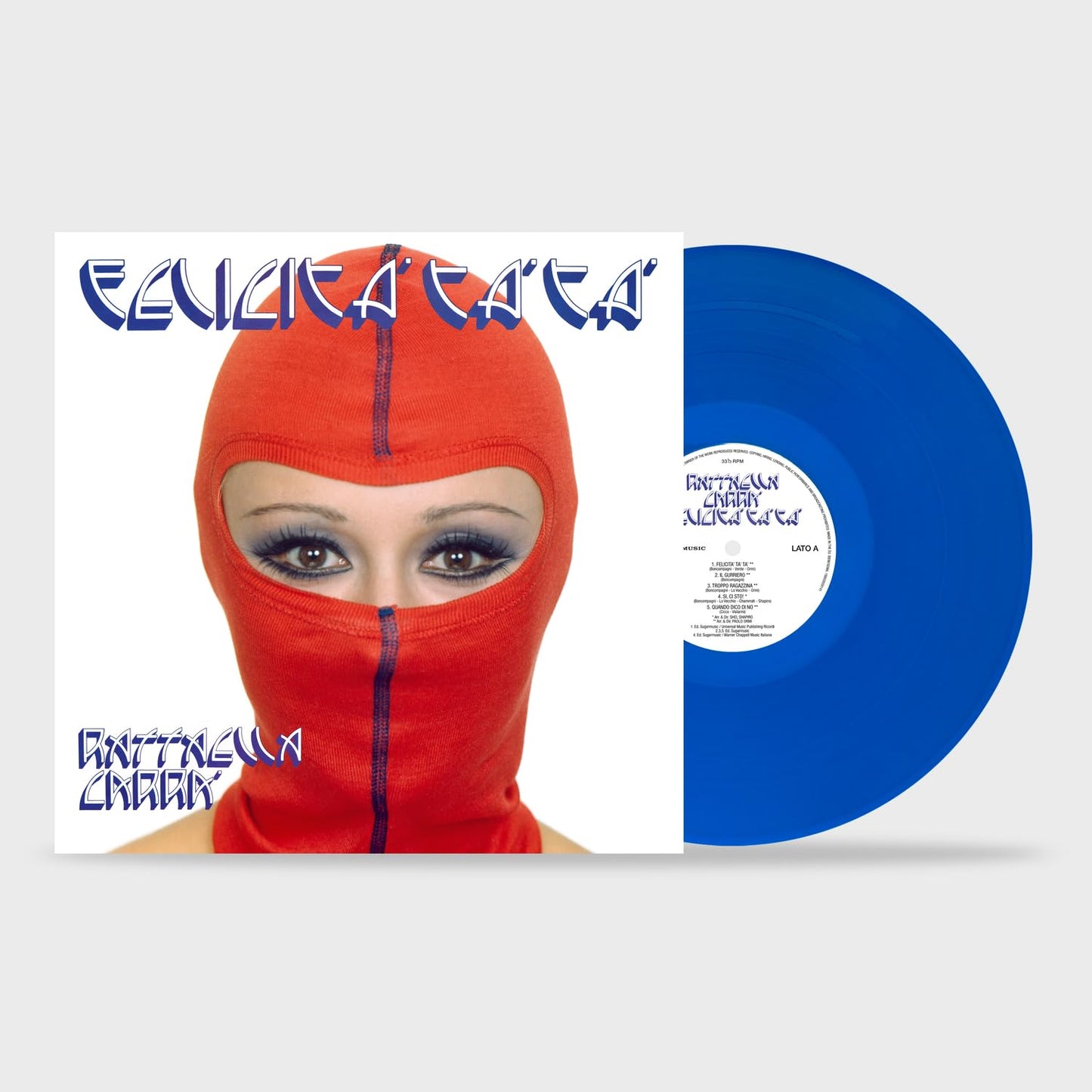 Felicità tà tà - 50° Anniversario (Vinile Blu Trasparente
