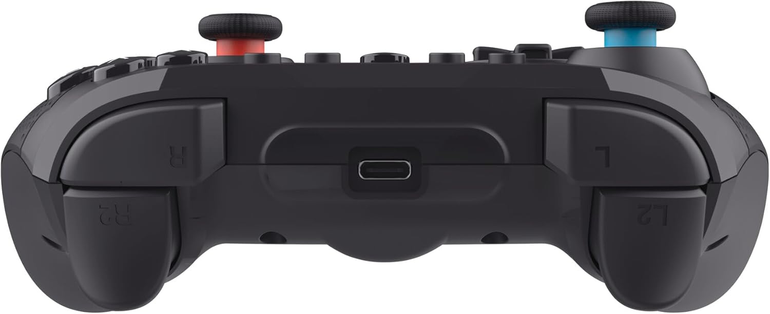 Trust Gaming GXT 1246 Muta Wireless Nintendo Switch Controller Bluetooth, 15h Playtime Rechargeable Battery, Play&Charge Cable, Dual Shock Vibration, Motion Controls, Switch Lite/OLED