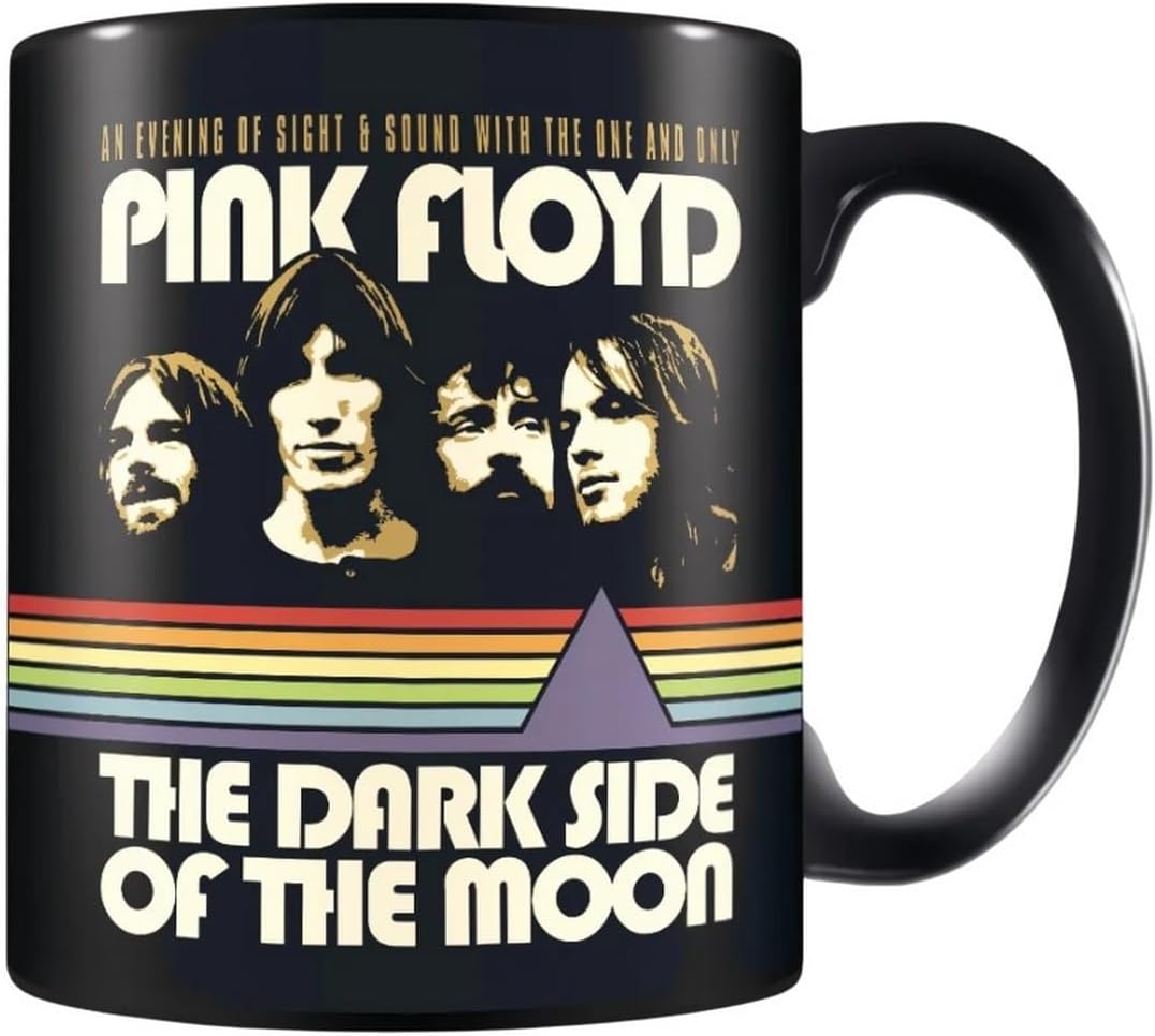 Pyramid International Pink Floyd Gift Set (Mug, Coaster & Keychain) – Official Merchandise, Premium Ceramic Mug, Coaster, and Keychain, Fans and Collectors, for Birthdays or Special Occasions