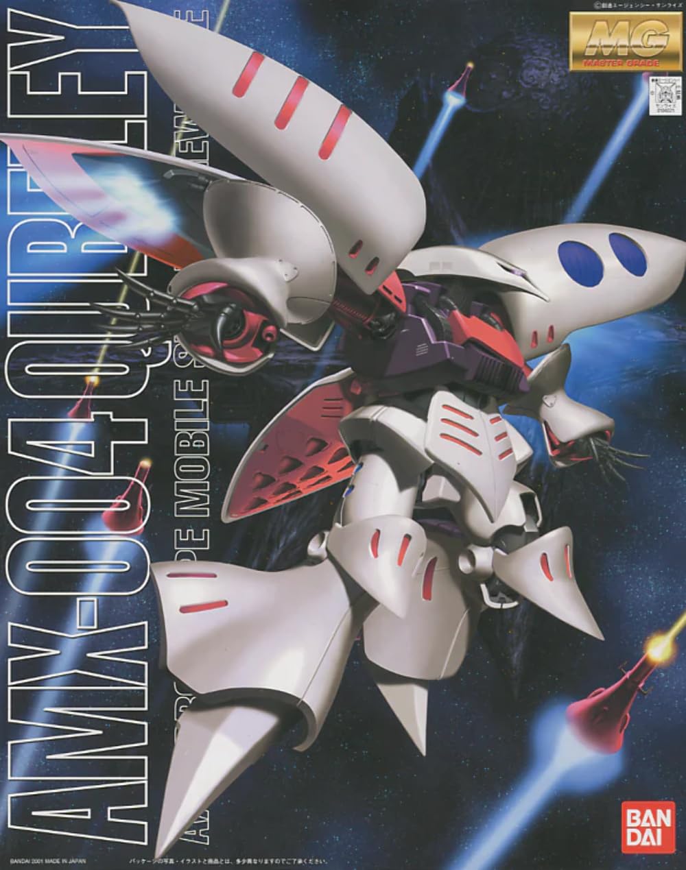 BANDAI MODEL KIT GUNDAM - MG 1/100 - AMX-004 Qubelley - 30 cm
