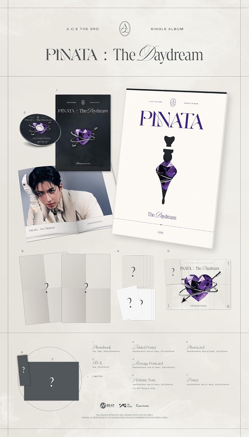 Pinata - incl. Photobook, Folded Poster, 2 Photocards + 2 Message Postcards