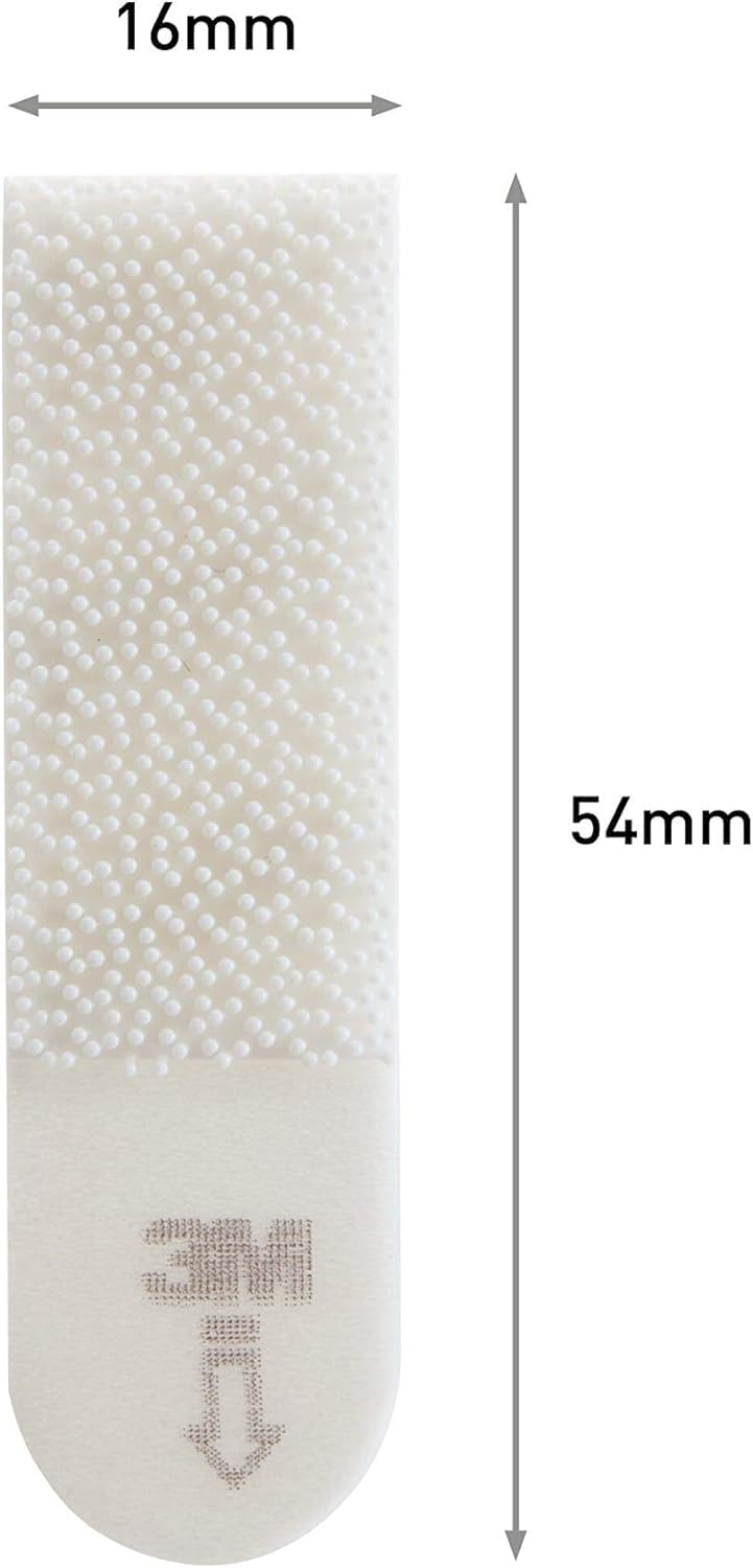 Command Picture Hanging Strips, White, Small - 12 Pairs (24 Strips) Adhesive Strips - For Pictures, Frames, Mirrors, Wall Decor - Damage Free Hanging