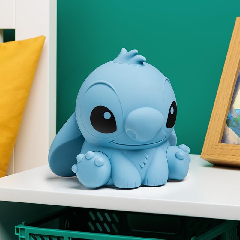 Stitch Squishy - Lampada da scrivania con licenza ufficiale Disney, decorazione e merce per la stanza dei giochi per ragazzi e ragazze, accessorio regalo per sala giochi e camera da letto, | Paladone
