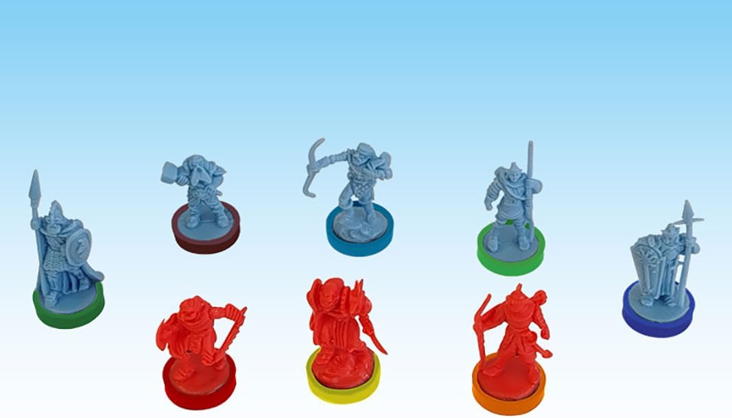 Ares Games War of The Ring Colored Plastic Rings (205+ Pieces