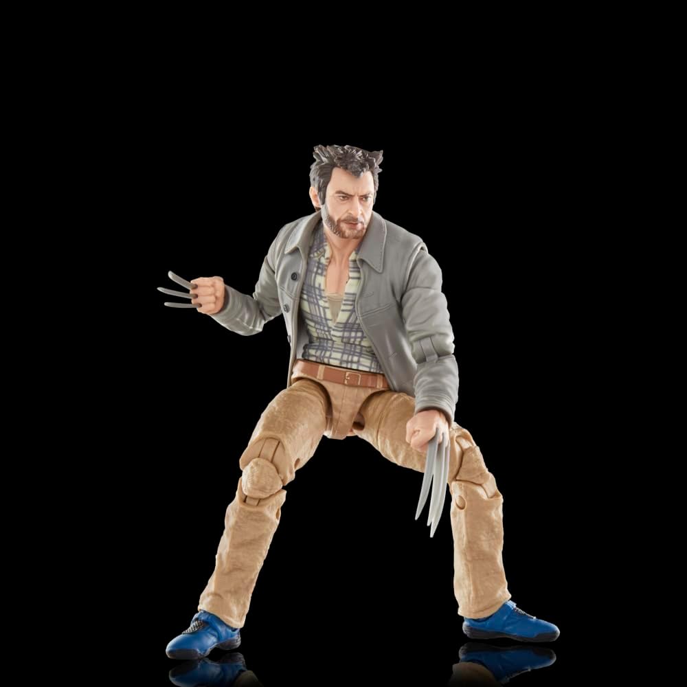 Marvel Legends Series Headpool mit Marvel’s Logan, Deadpool & Wolverine Action-Sammelfigur (Skala 15 cm) für Erwachsene
