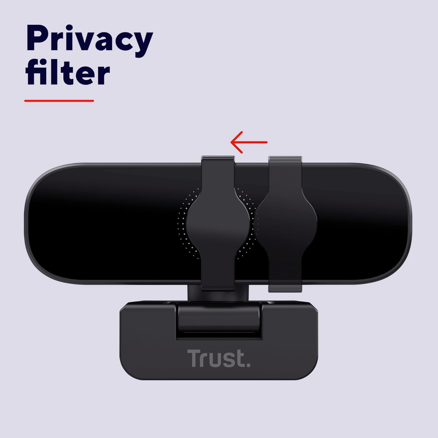 Trust Tanor 1080p Webcam for PC, Full HD USB Web Cam with Privacy Cover, 30 FPS Computer Camera with Microphone, 85% Recycled Plastics, Universal Stand, Webcam for Laptop Desktop Mac Windows
