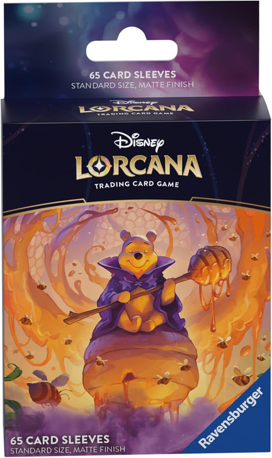 Ravensburger Disney Lorcana TCG Trading Adults and Kids 8 Years Up - Winnie The Pooh 65 Card Sleeves - Set 6: Azurite Sea