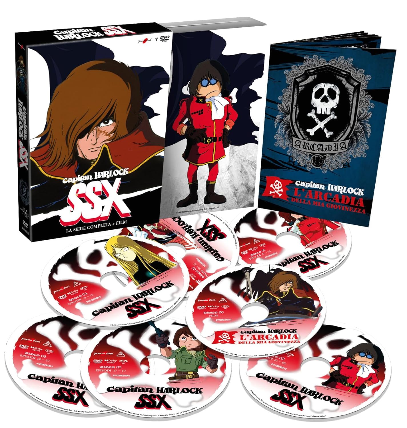 Capitan Harlock Ssx - Rotta Verso L`Infinito (Box 7 Dv)
