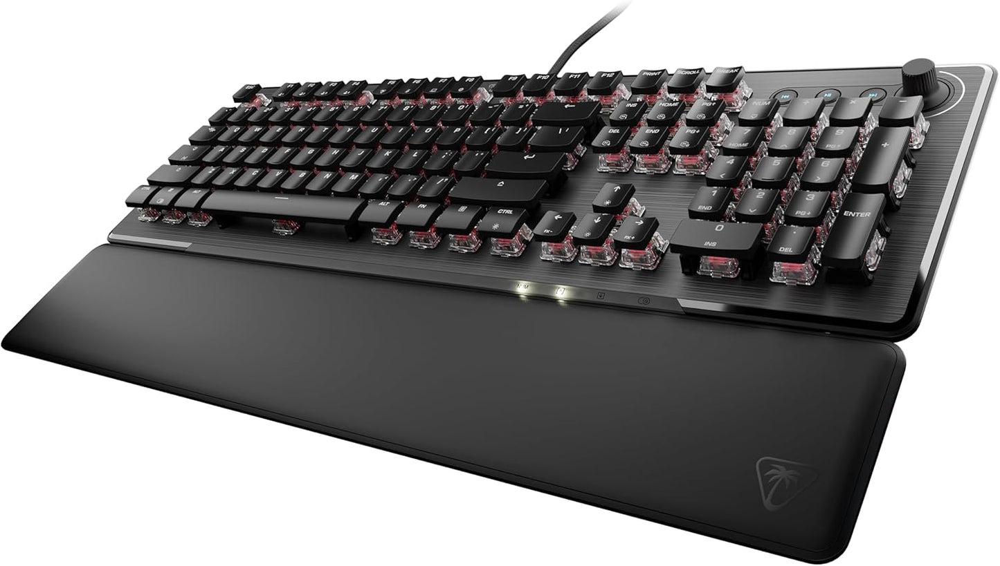 Turtle Beach Keyboard Mechanical Vulcan Ii, Black, Linear, Us