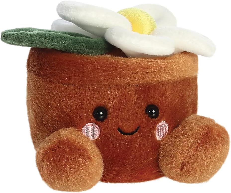 Aurora, 33907, Palm Pals Junie Daisy 5In, Soft Toy, Brown & White