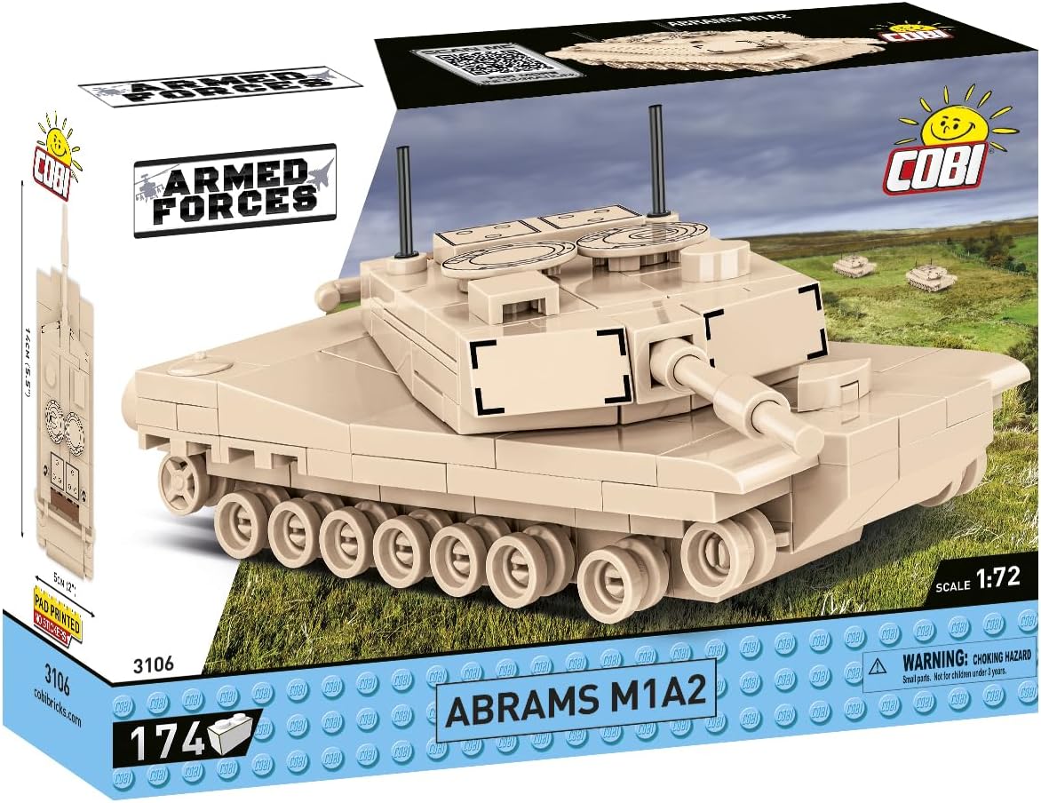 Cobi - World War II - Abrams M1A2 174 pcs (Not For Sale In Hungary) /Toys