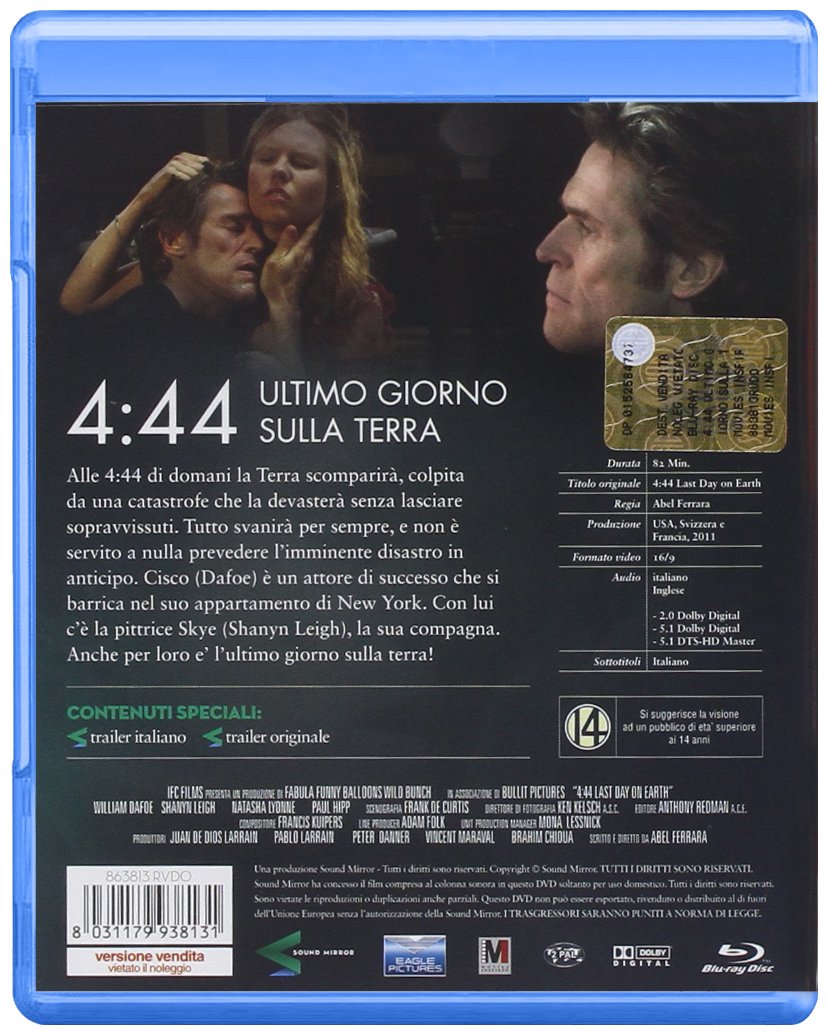 4:44 L`Ultimo Giorno Sulla Terra - (Italian Import)