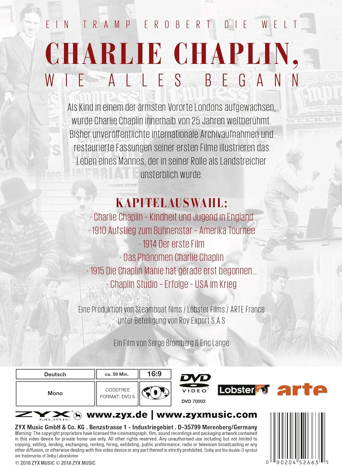 Charlie Chaplin, Wie Alles Begann