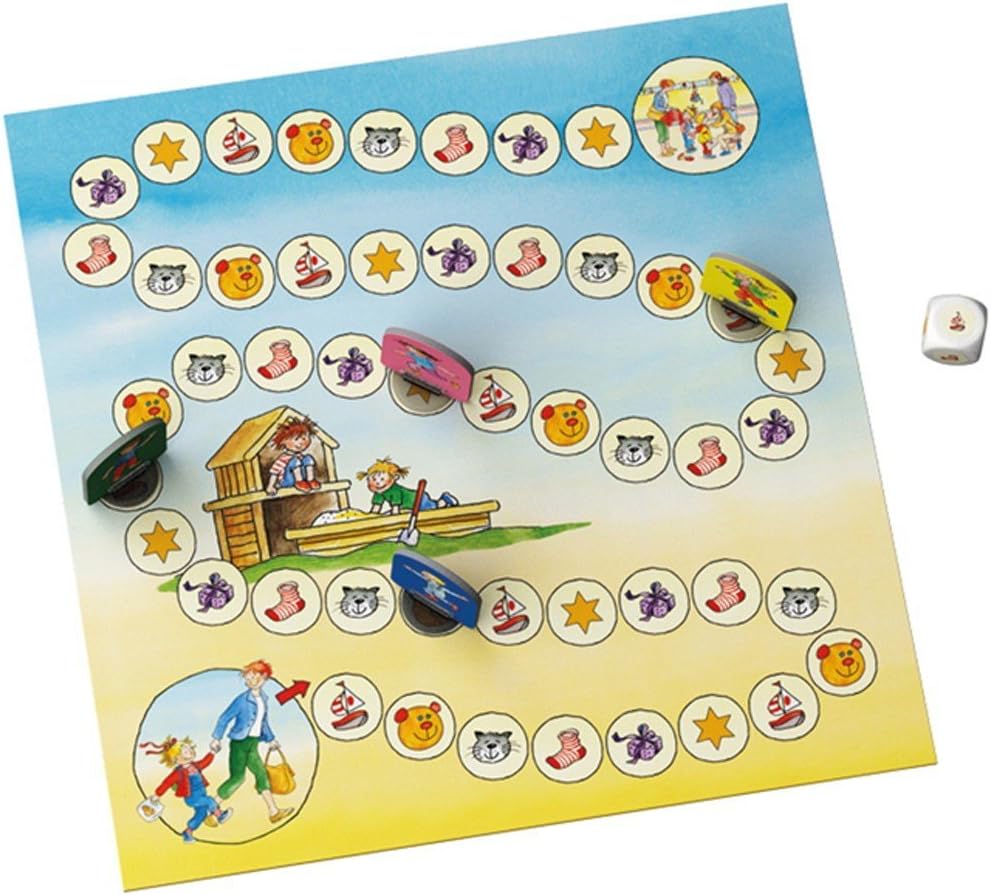 KOSMOS 697655 - Connis erste Spiele, Spielesammlung für Kinder ab 3 Jahren, vier verschiedene Kinderspiele für 2 - 4 Spieler