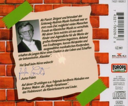 Klassik für Kids - Back To Brahms