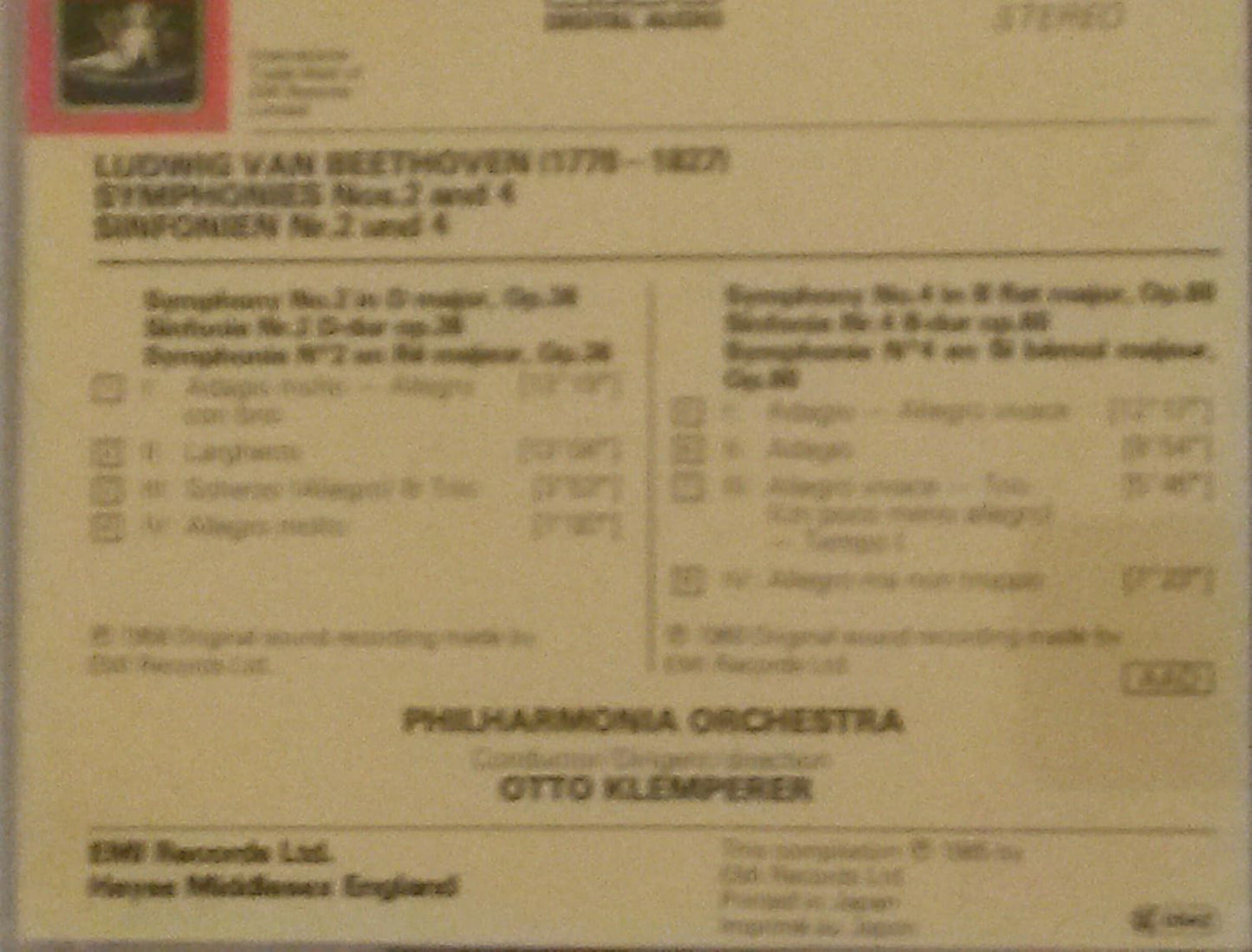 Symphonies Nos. 2 & 4