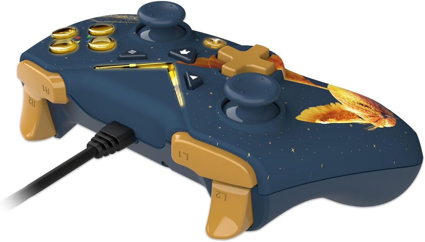 Freaks and Geeks Harry Potter Hogwarts Legacy Golden Snidget PC/XBOX kabel controller blauw