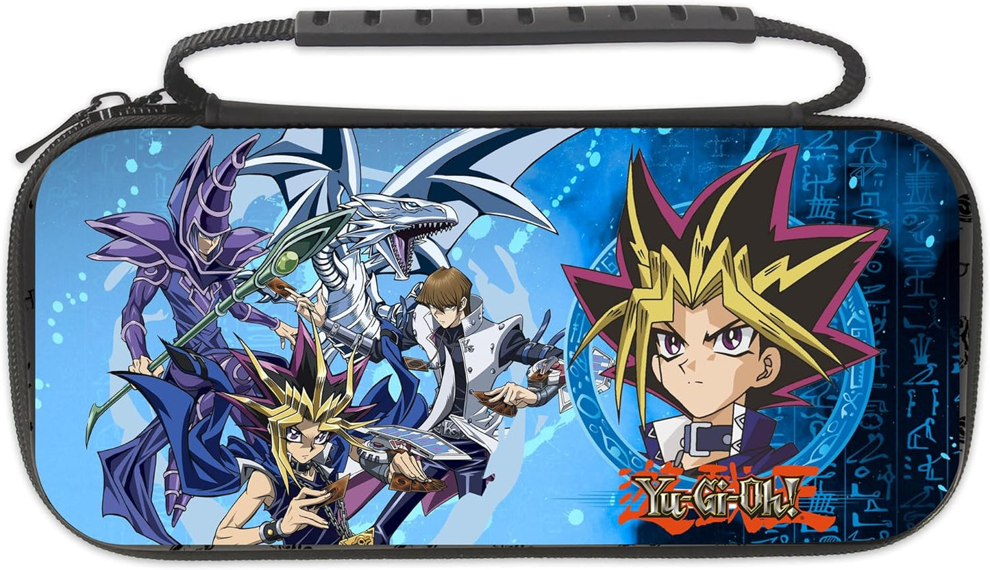 YU-Gi-Oh! - XL Switch en OLED tas - Blauw