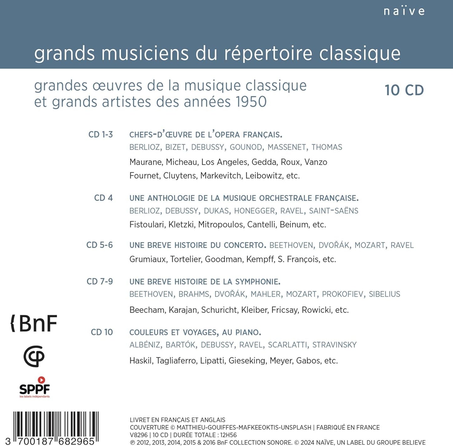 Grands Musiciens Du Répertoire Classique