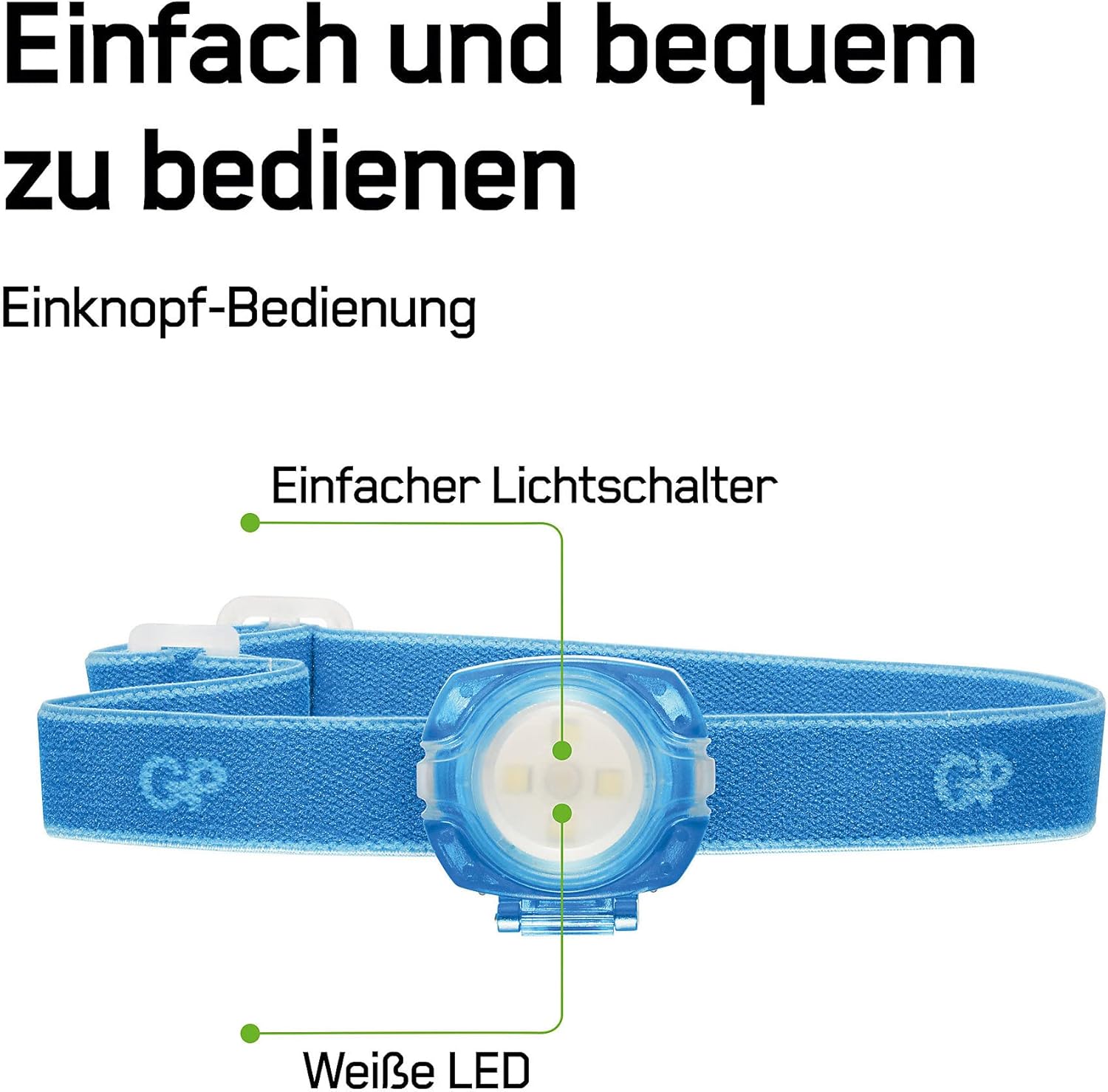 Gp - Discovery Multi-Usage Headlamp, Ch31, 40 Lumens