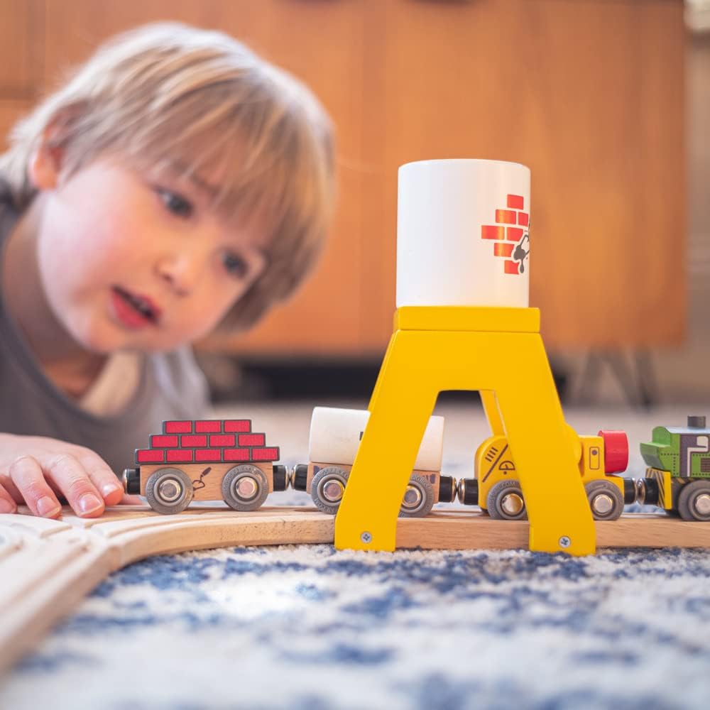 Bigjigs Toys Construction Train