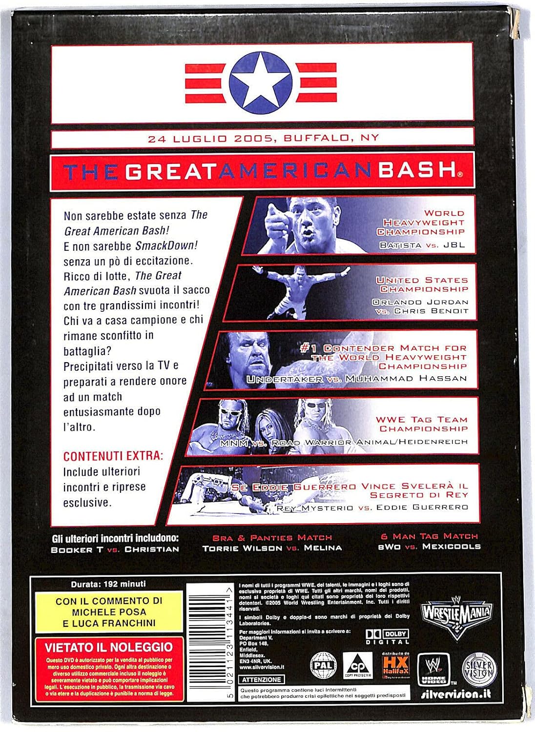 Wwe Great American Bash 2005