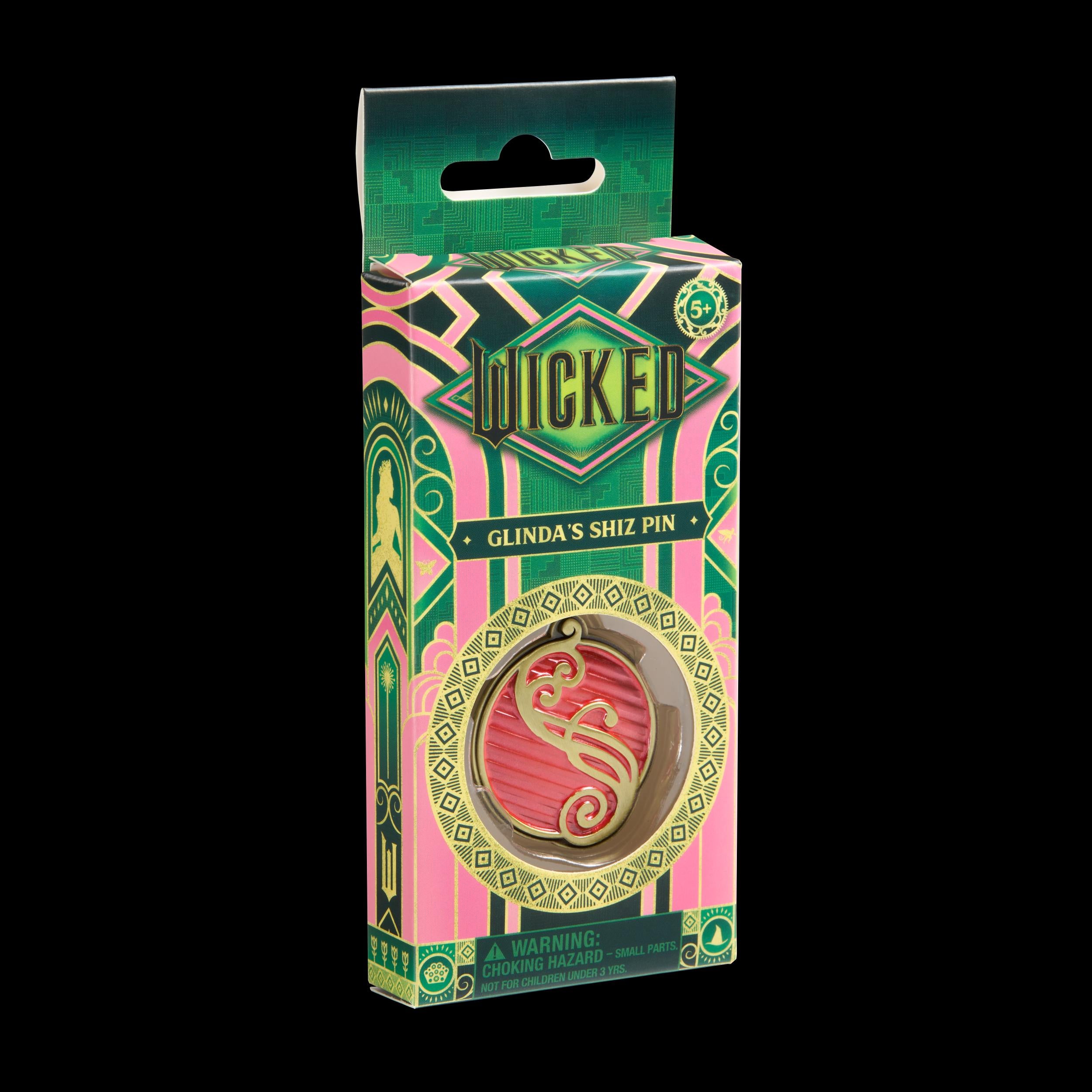Wicked. Glinda Shiz Pin. The Noble Collection