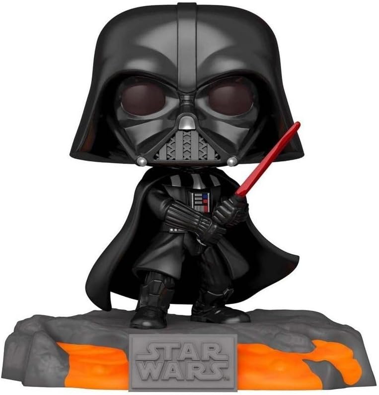 Funko Pop! Disney Star Wars: Red Saber Series Vol.1 - Darth Vader (Glows in The Dark) (Special Edition) #523 Bobble-Head Vinyl Figure