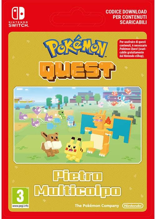 Pkm Quest Pietra Multicolpo Dlc Swi